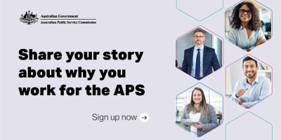 Share your story about why you work for the APS